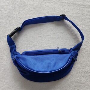 Fanny Pack Bag Blue Adjustable Strap Travel Outdoors Utility Streetwear Purse